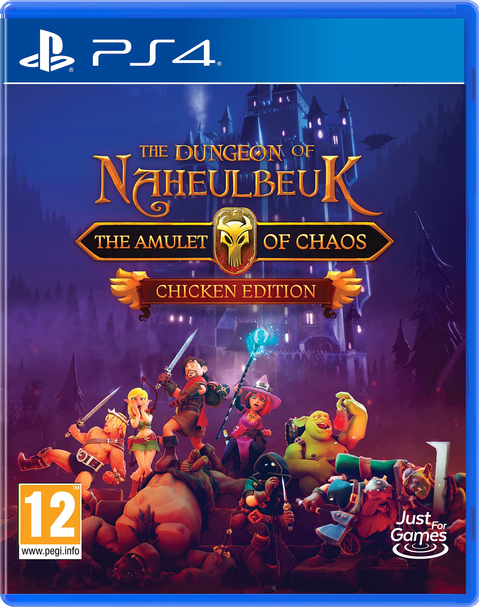 Le Donjon de Naheulbeuk. L'Amulette du Chaos - Chicken Edition - Playstation 4 Le Donjon de Naheulbeuk. L'Amulette du Chaos - Chicken Edition - Playstation 4